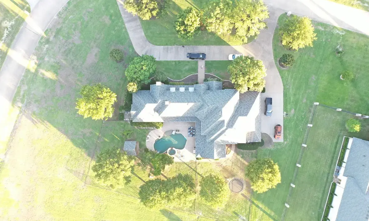 New shingle roof installation on a home in Emmett